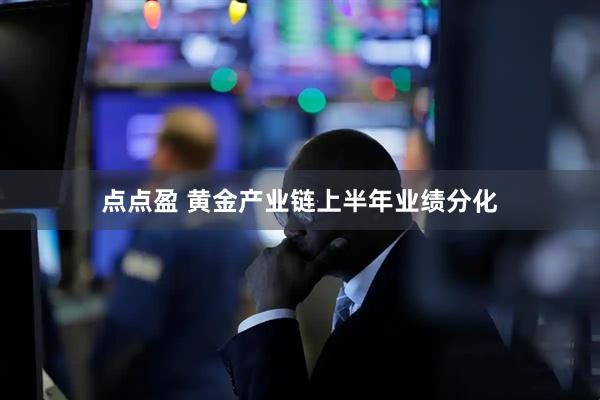 点点盈 黄金产业链上半年业绩分化
